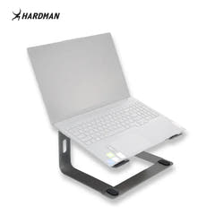 Hardman LSR2 – Supporto per laptop pieghevole in alluminio, argento