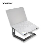Hardman LSR2 – Supporto per laptop pieghevole in alluminio, argento