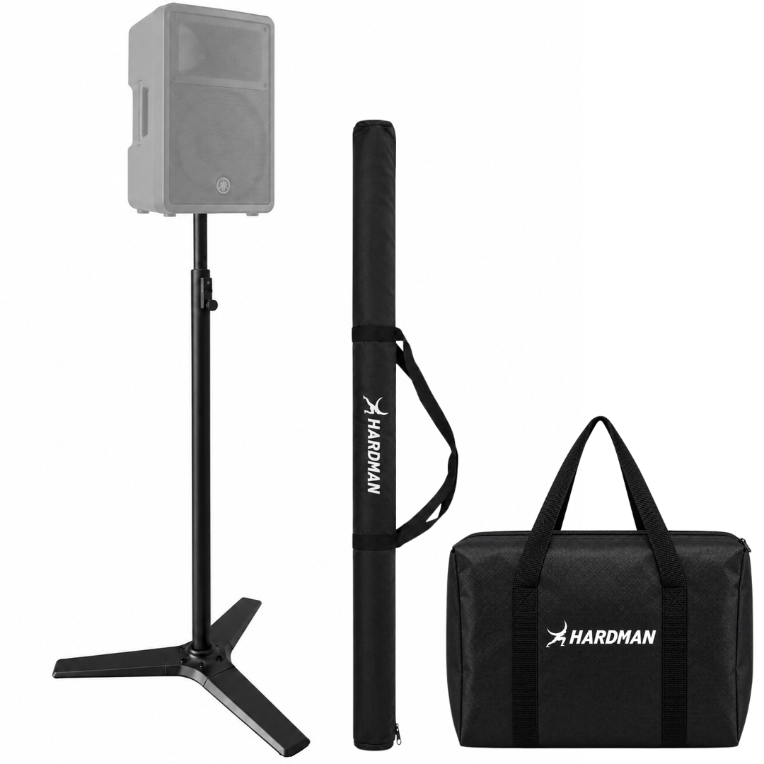 Hardman HLK57-PRO – Supporto professionale per altoparlanti e luci 133–240 cm, 70 kg