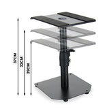 Hardman HLM42 set di due supporti da tavolo per monitor da studio