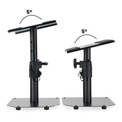 Hardman HLM42 set di due supporti da tavolo per monitor da studio