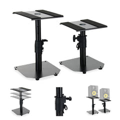 Hardman HLM42 set di due supporti da tavolo per monitor da studio