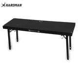Tavolo DJ pieghevole Hardman DTS1, 154 x 52 cm, con borsa
