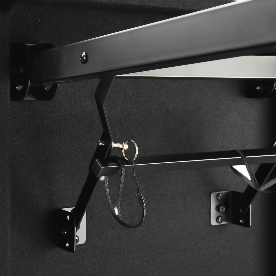 Tavolo DJ pieghevole Hardman DTS1, 154 x 52 cm, con borsa