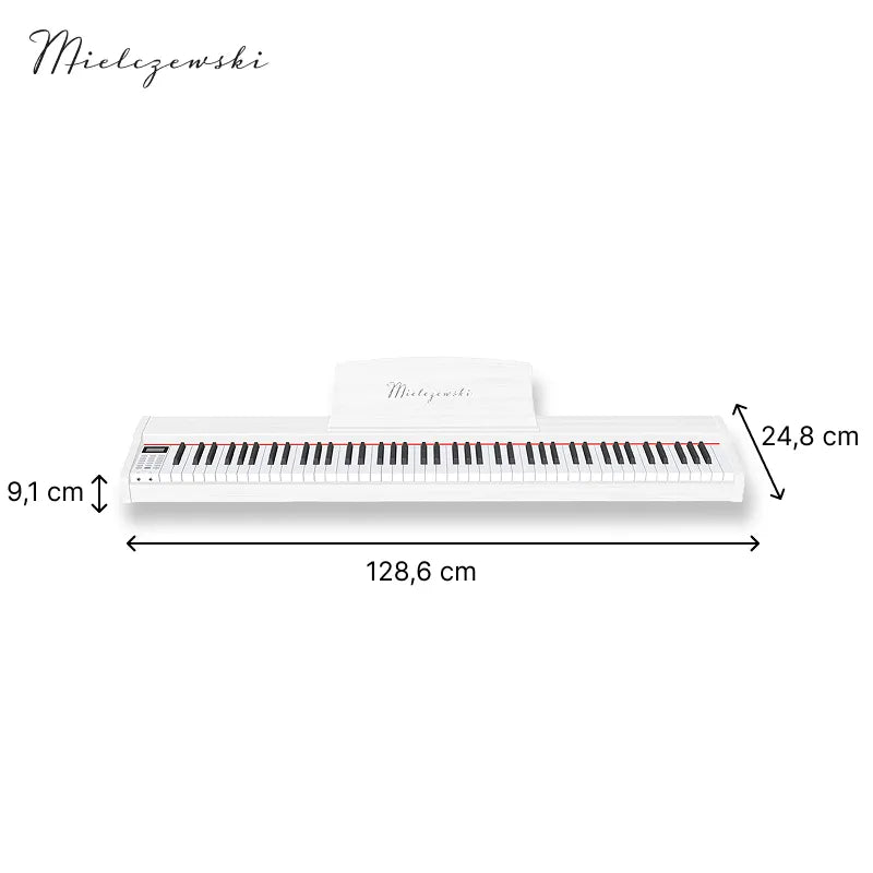 Mielczewski Tiento digitalpiano, bianco