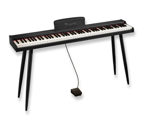 Mielczewski Canzonetta digitalpiano con gambe, nero