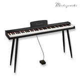 Mielczewski Canzonetta digitalpiano con gambe, nero