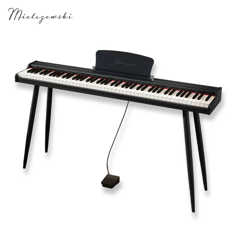 Mielczewski Canzonetta digitalpiano con gambe, nero