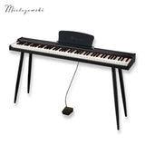 Mielczewski Canzonetta digitalpiano con gambe, nero
