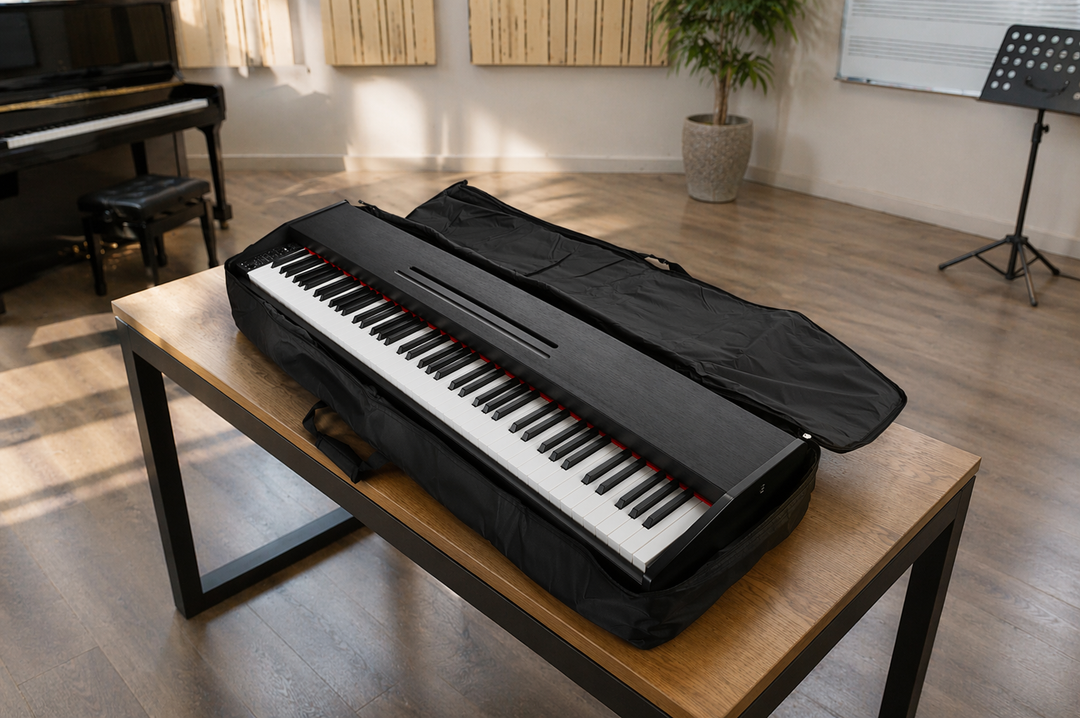 Borsa Mielczewski PSM100 per digitalpiano, fino a 135 x 39 x 13 cm
