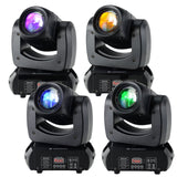 Lucendi BEAM100 moving head, set da 4 pezzi e case