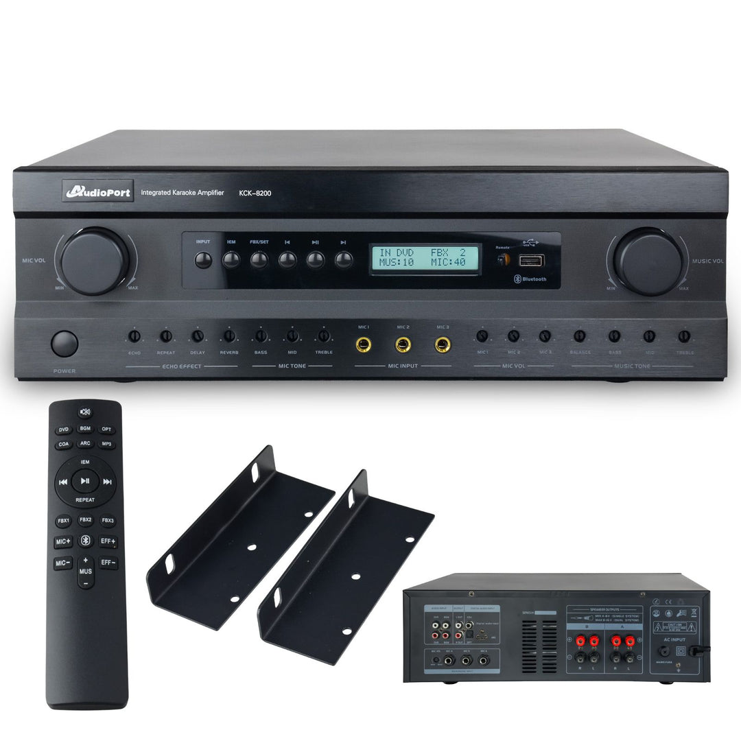 Audioport KC8200 2 x 200 W con DSP