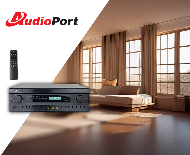 Amplificatore Audioport KC8300 2 x 300 W con DSP
