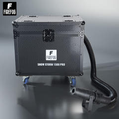 Firefog Snow Storm 1500 Pro macchine della neve da 1500 W in flightcase