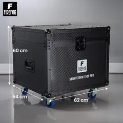 Firefog Snow Storm 1500 Pro macchine della neve da 1500 W in flightcase