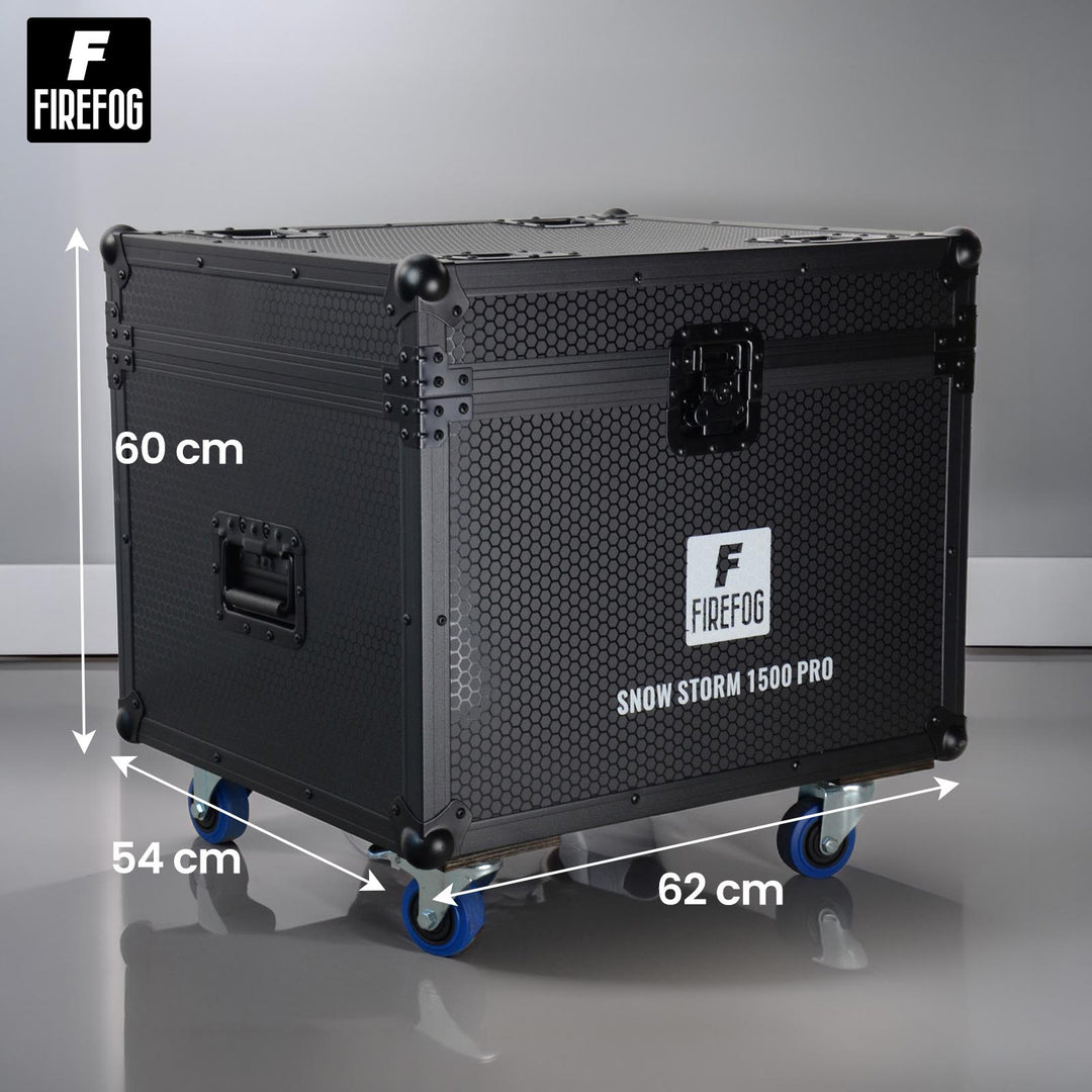 Firefog Snow Storm 1500 Pro macchine della neve da 1500 W in flightcase