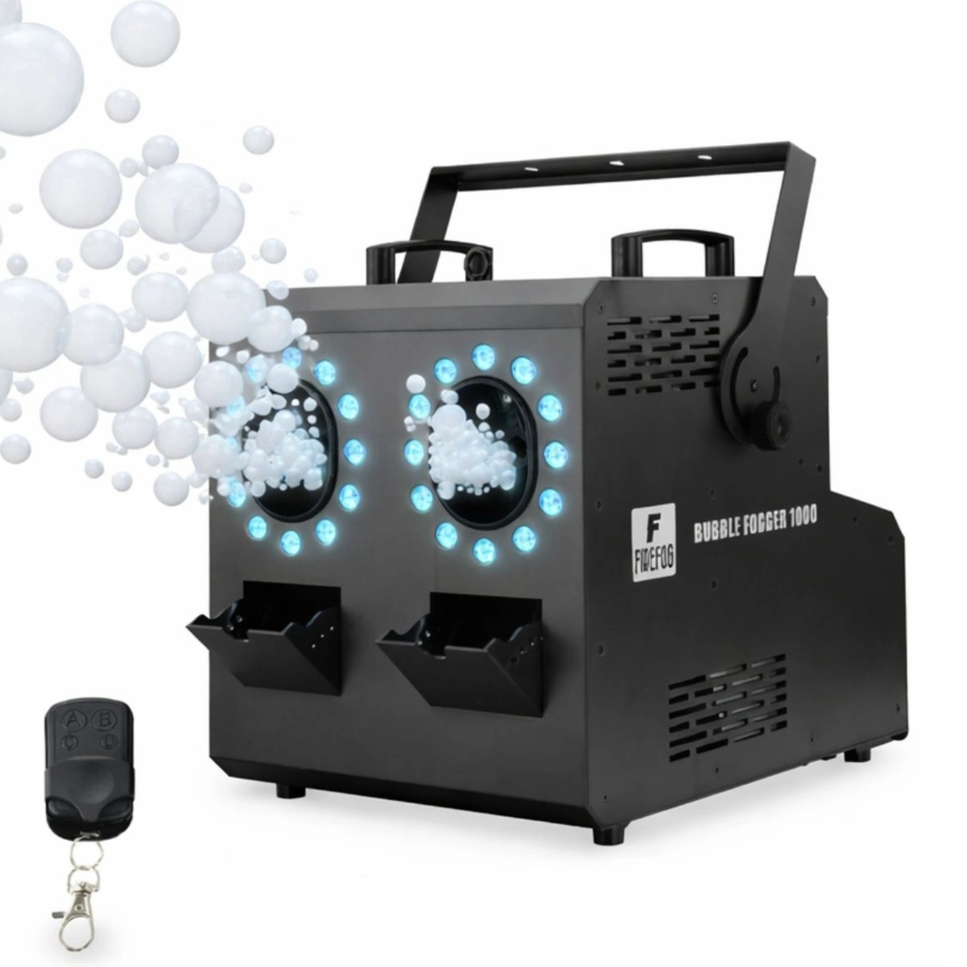 Firefog BUBBLE FOGGER 1000 macchina del fumo e delle bolle con LED RGBW