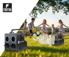 Firefog BUBBLE FOGGER 1000 macchina del fumo e delle bolle con LED RGBW