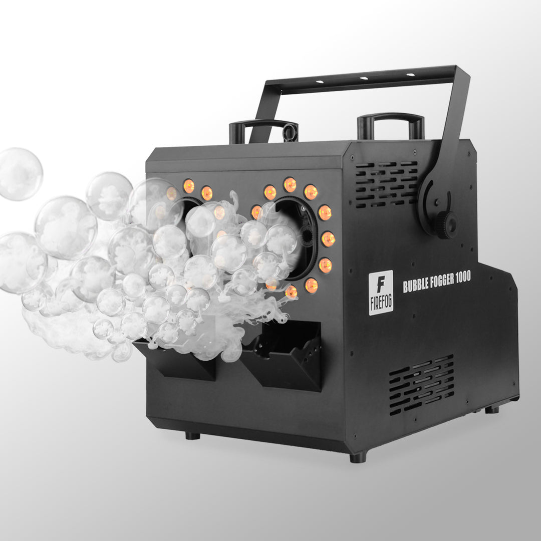 Firefog BUBBLE FOGGER 1000 macchina del fumo e delle bolle con LED RGBW