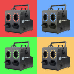 Firefog BUBBLE FOGGER 1000 macchina del fumo e delle bolle con LED RGBW