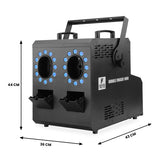Firefog BUBBLE FOGGER 1000 macchina del fumo e delle bolle con LED RGBW
