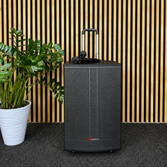 Audioport V15 altoparlante attivo portatile da 500 W con 2 microfoni