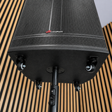Audioport V15 altoparlante attivo portatile da 500 W con 2 microfoni