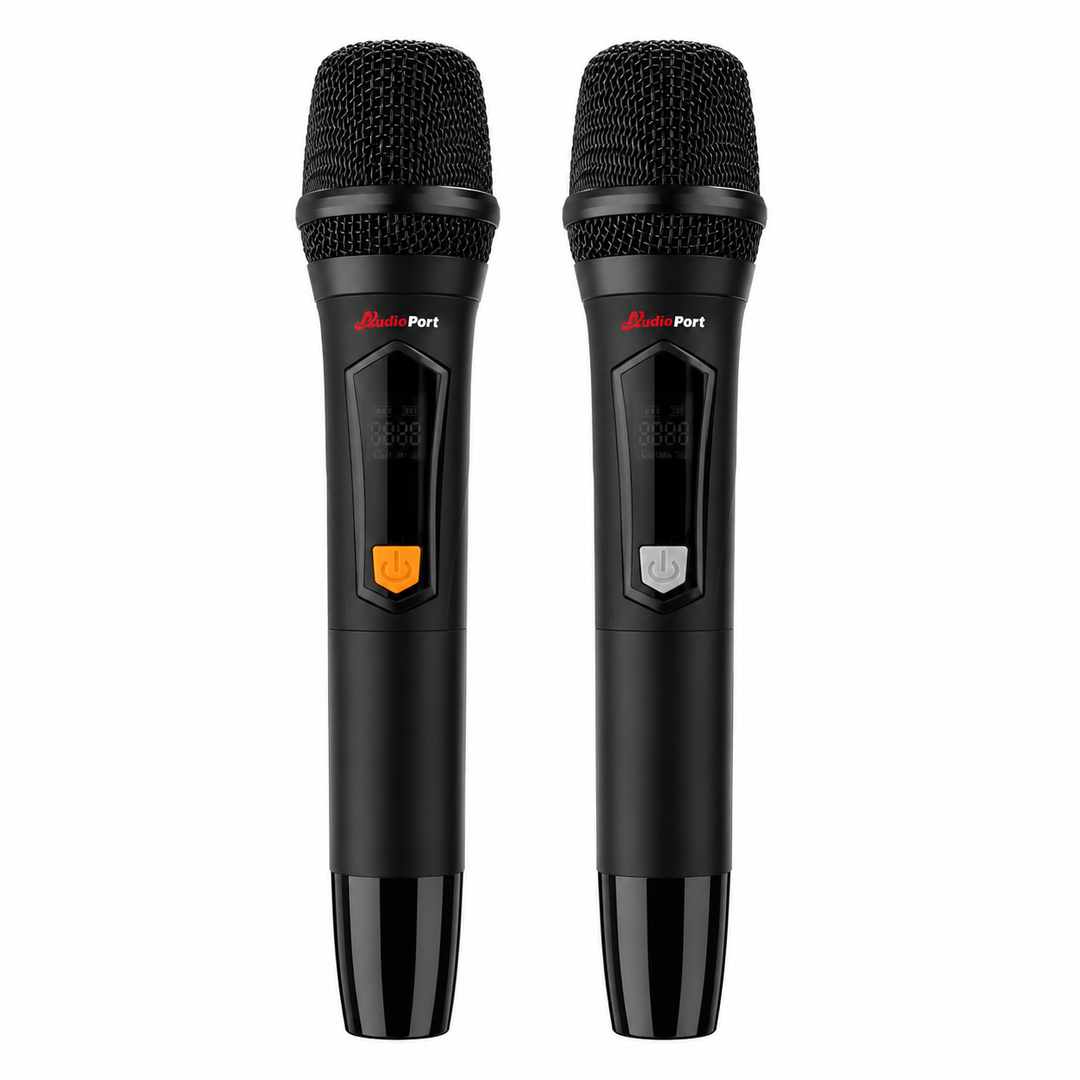 Audioport V15 altoparlante attivo portatile da 500 W con 2 microfoni