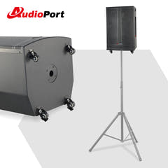 Audioport V15 altoparlante attivo portatile da 500 W con 2 microfoni