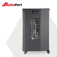 Audioport V15 altoparlante attivo portatile da 500 W con 2 microfoni
