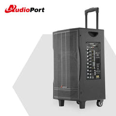 Audioport V12 cassa attiva portatile 350 W con 2 microfoni