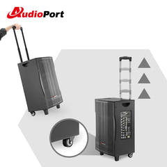 Audioport V12 cassa attiva portatile 350 W con 2 microfoni
