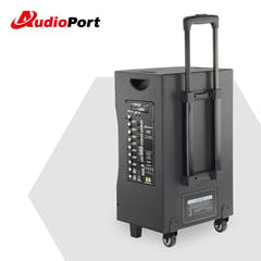Audioport V12 cassa attiva portatile 350 W con 2 microfoni
