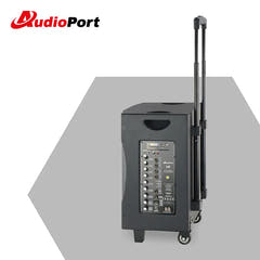 Audioport V8 cassa attiva portatile 250 W con 2 microfoni