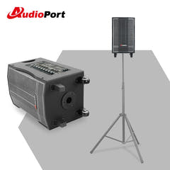 Audioport V8 cassa attiva portatile 250 W con 2 microfoni