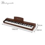 Mielczewski Tiento digitalpiano, marrone