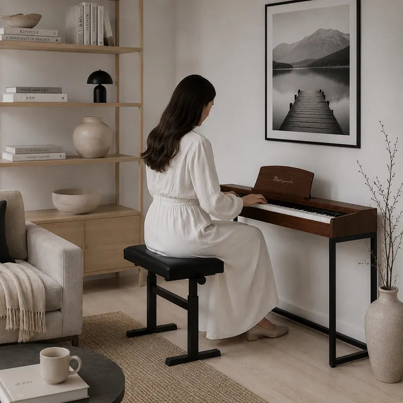 Mielczewski Tiento digitalpiano, marrone