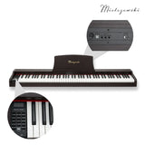 Mielczewski Tiento digitalpiano, marrone scuro