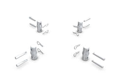 QTM Kit di montaggio per Truss 4 uova, 8 pin e 8 aghi
