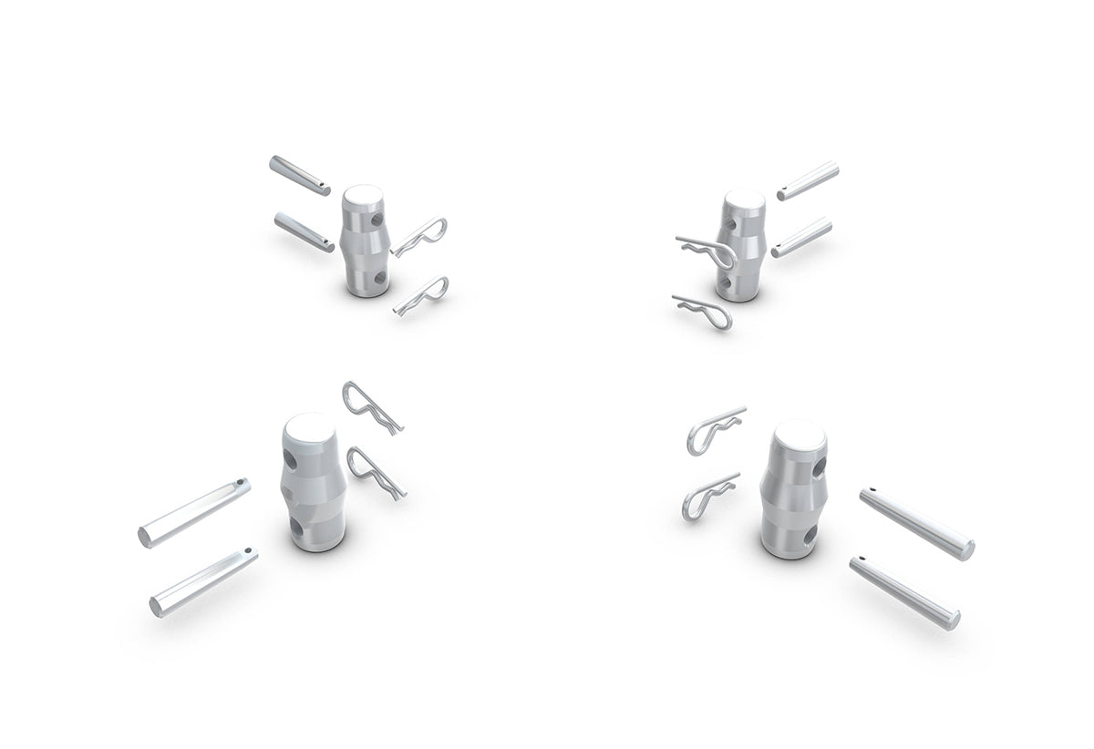 QTM Kit di montaggio per Truss 4 uova, 8 pin e 8 aghi