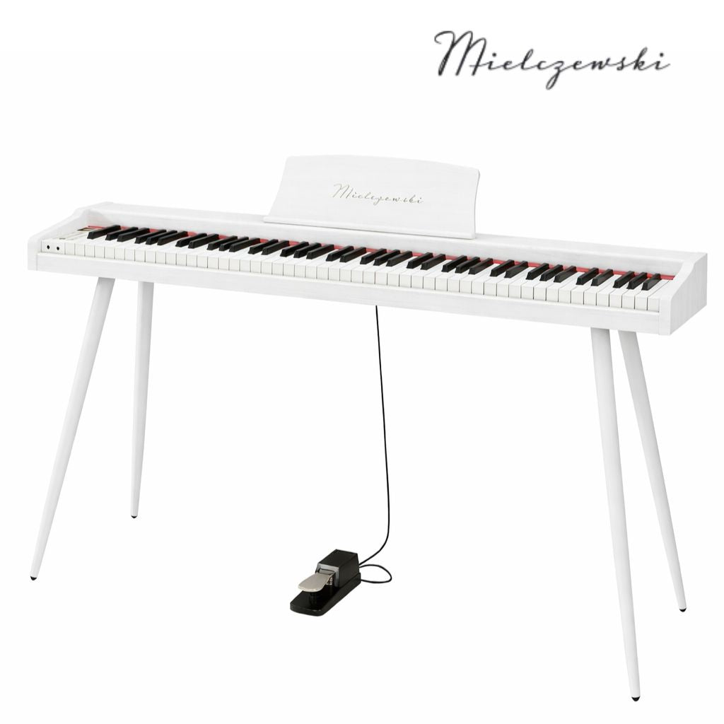 Digitalpiano Mielczewski Virelai con gambe, bianco