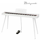 Digitalpiano Mielczewski Virelai con gambe, bianco