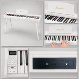 Digitalpiano Mielczewski Virelai con gambe, bianco