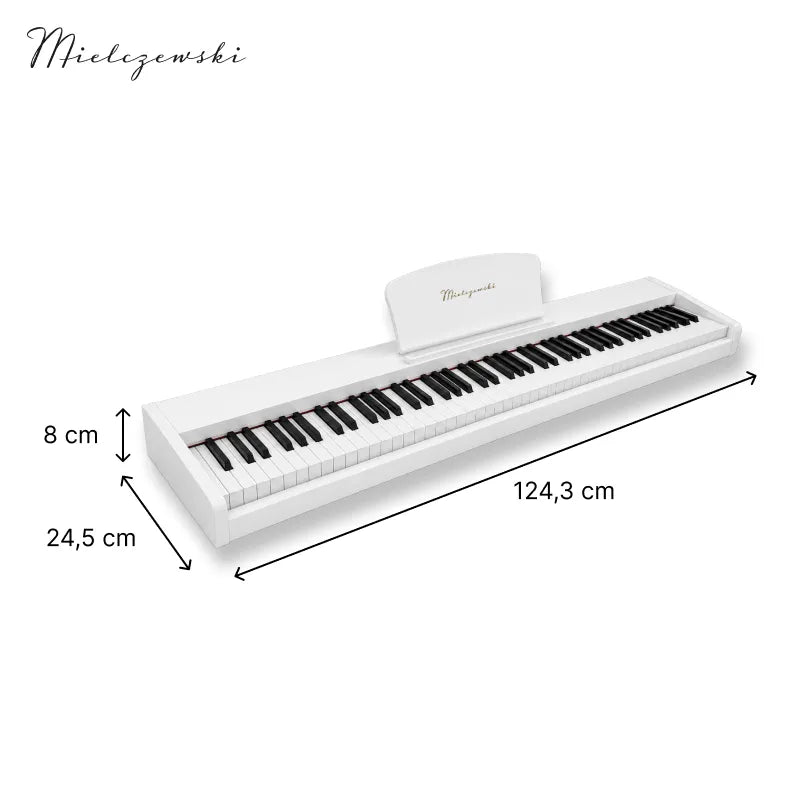 Mielczewski Canzona digitalpiano, bianco