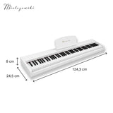 Mielczewski Canzona digitalpiano, bianco