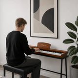 Mielczewski Canzona digitalpiano, mogano chiaro