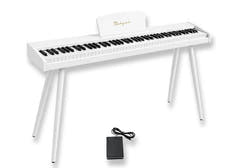 Mielczewski Canzonetta digitalpiano con gambe, bianco