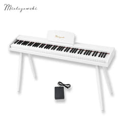 Mielczewski Canzonetta digitalpiano con gambe, bianco