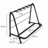 Supporto per 5 chitarre Hardman, pieghevole