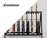 Supporto per 7 chitarre Hardman, pieghevole